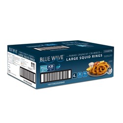 BLUE WAVE CRUNCHY SQUID RING LARGE 4KG