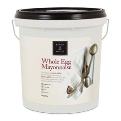 BIRCH & WAITE WHOLE EGG MAYONNAISE 15KG