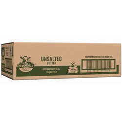 DEVONDALE UNSALTED BUTTER 10KG