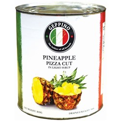 GEPPINO LIGHT SYRUP PINEAPPLE PIZZACUT 3.35KG