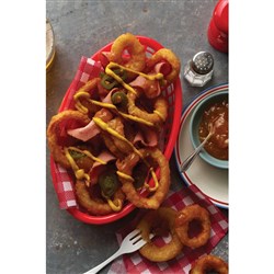 MCCAIN BEER BATTERED ONION RINGS 1KG