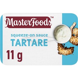 MASTERFOODS TARTARE SAUCE P/C 100 X 11GM