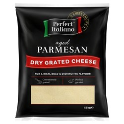PERFECT ITALIANO GRATED PARMESAN CHEESE 1.5KG