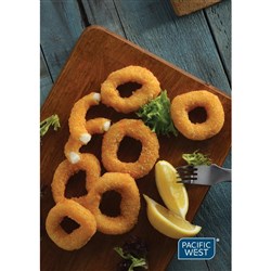 PACIFIC WEST NATURAL CRUMBED SQUID RING 1KG