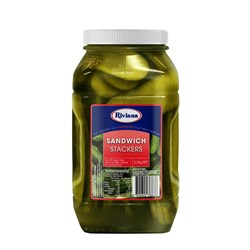 RIVIANA SANDWICH STACKERS SLICED GHERK 2.2KG