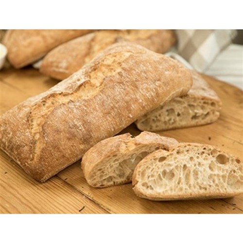 BAKERS MAISON 24 X 13CM CIABATTA BREAD LOAF 24 X 300GM
