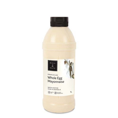 BIRCH & WAITE WHOLE EGG MAYONNAISE 1LT