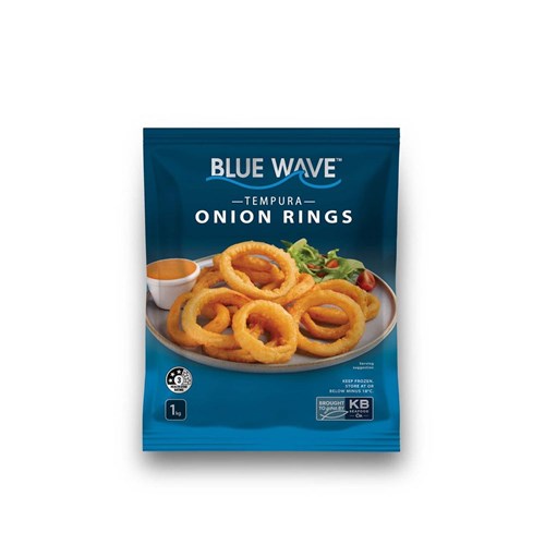 BLUE WAVE TEMPURA ONION RINGS 1KG