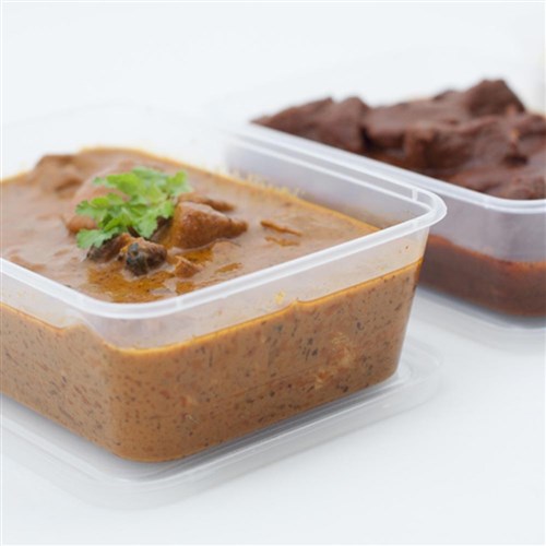 CAPRI 500ML PLAIN RECT CONTAINER 500's