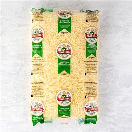 FLORIDIA MOZZARELLA SHRED 6 X 2KG