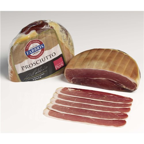 FABBRIS PROSCIUTTO SLICED 500GM