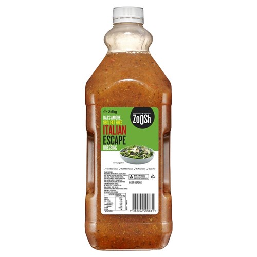 ZOOSH ITALIAN DRESSING 2.6LT