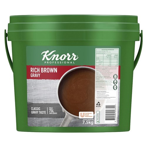 KNORR RICH BROWN GRAVY 7.5KG