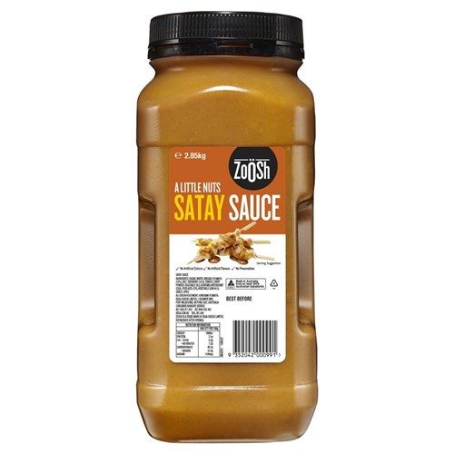 ZOOSH SATAY SAUCE 2.85KG