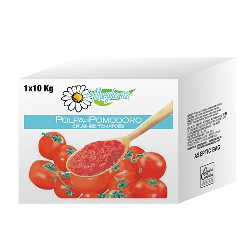 LA MARGARITA CRUSHED TOMATO POUCH 10KG