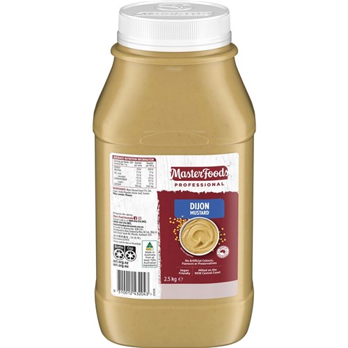 MASTERFOODS DIJON MUSTARD 2.5KG