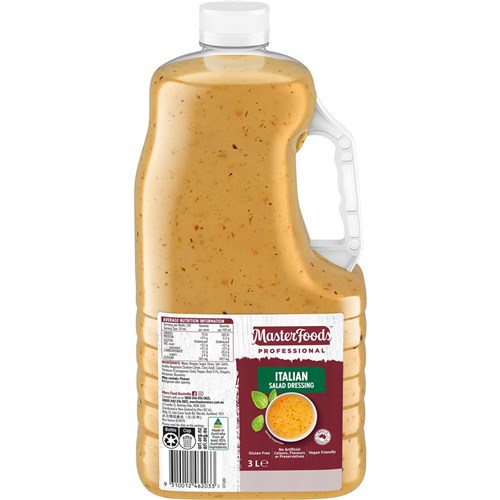 MASTERFOODS ITALIAN DRESSING 3LT