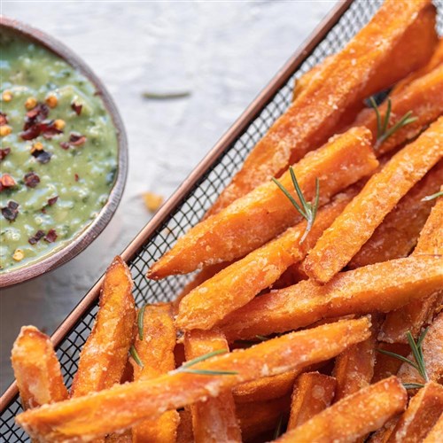 BESPOKE CHIP 10MM CRISPY SWEET POTATO 4 X 3KG