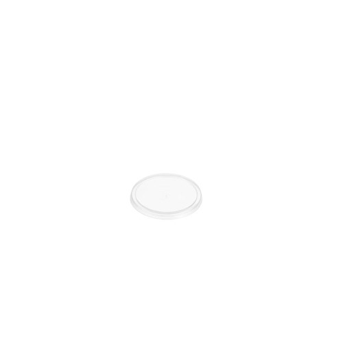 GENFAC 80MM SMALL CLEAR ROUND LID 1000's