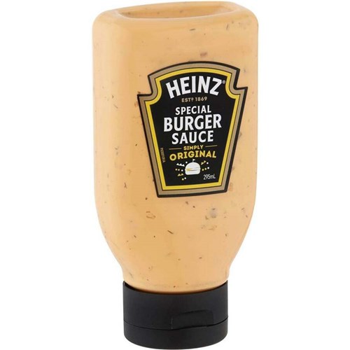 HEINZ ORIGINAL BURGER SAUCE 8 X 295ML