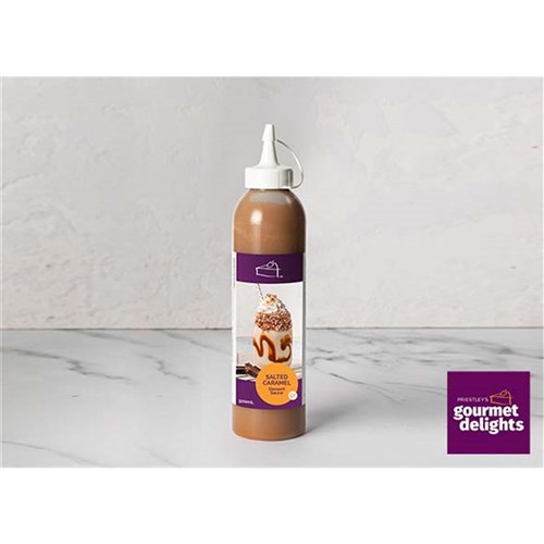 PRIESTLEY'S SALTED CARAMEL DESSERT SAUCE 500ML