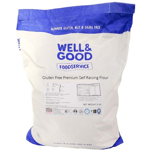 WELL & GOOD FOODSERVICE SELF RAISING FLOUR 15KG