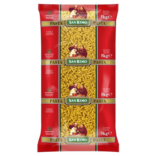 SAN REMO PASTA TRIVELLE #17 2 X 5KG