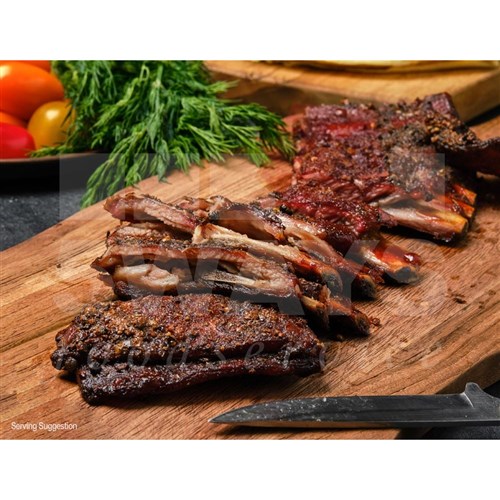 RIBS & ROAST SOUS VIDE BBQ LAMB RIBS KG (AVG 2.5KG)