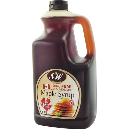 S&W PURE MAPLE SYRUP 1.85LT
