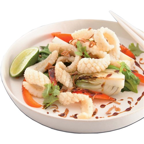 TOPSAIL PINEAPPLE CUT SQUID STRIPS 1KG