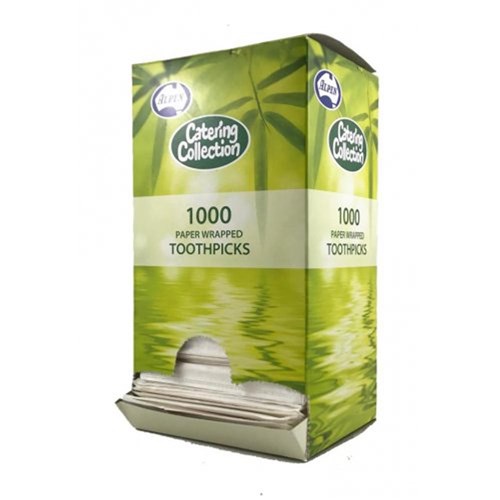ALPEN INDIVIDUAL WRAPPED TOOTHPICK 1000's