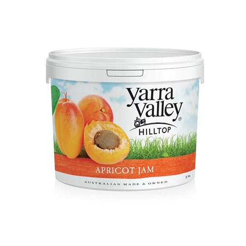 AGF HILLTOP APRICOT JAM 2.5KG