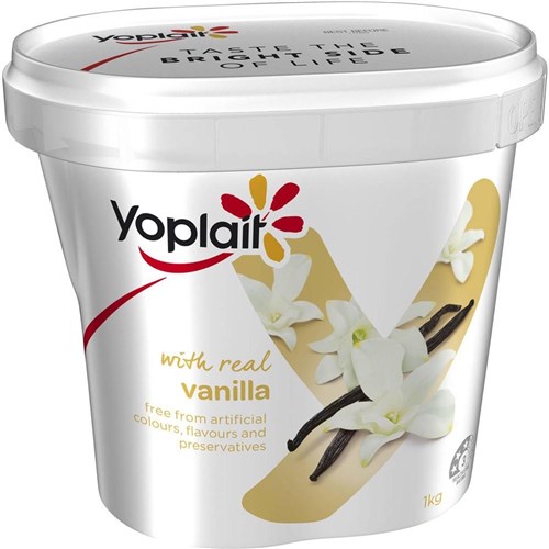 YOPLAIT VANILLA CRÈME YOGHURT 6 X 1KG